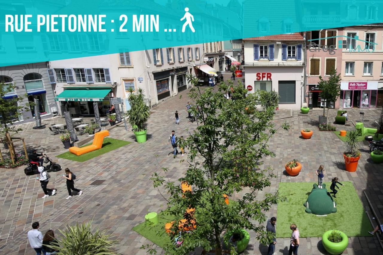 Le 04-Gregimmo-Appart'Hotel Montbeliard Bagian luar foto